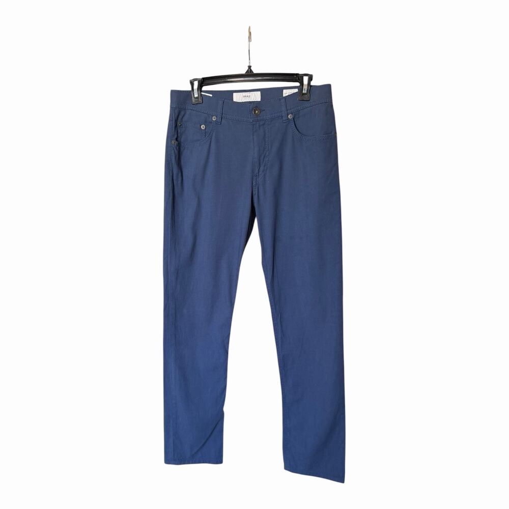 Brax Feel Good Cooper Fancy Regular Fit Pants Blue Stretch Men’s 31x32